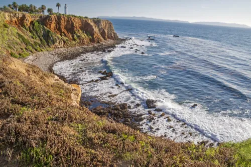 The coves of the Palos Verdes Peninsula