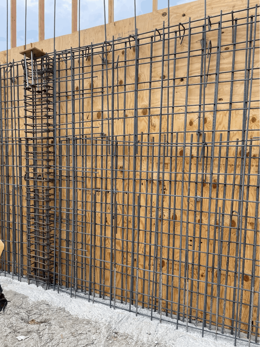 Basement Retaining Wall